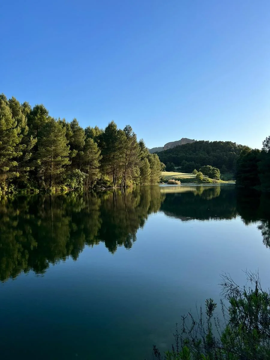 Imagen del Lago del Manzano Mula