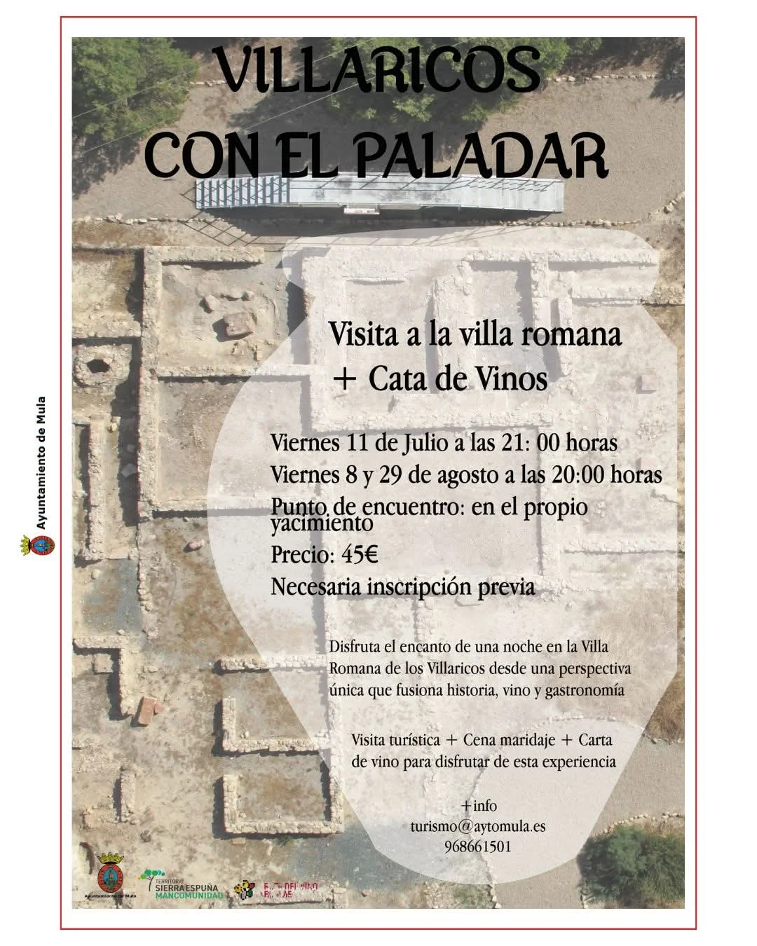 cartel villaricos con el paladar