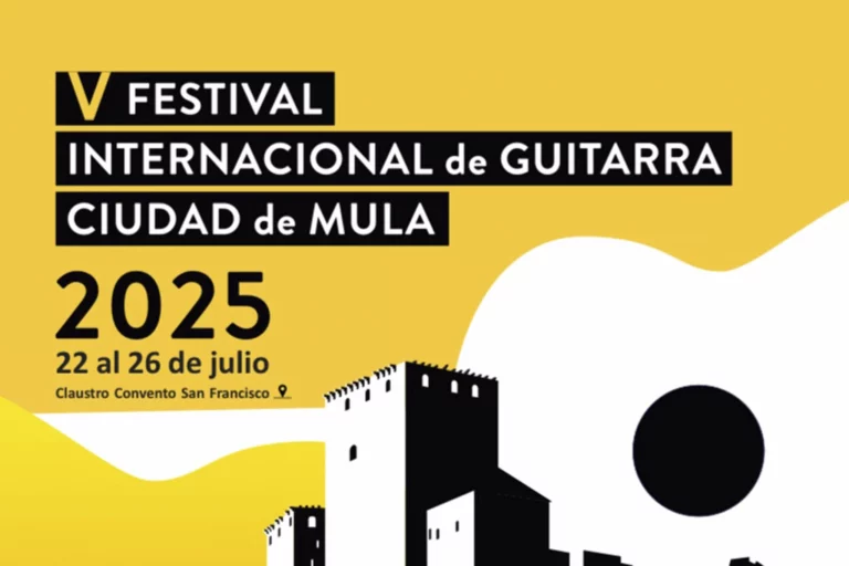 cartel festival guitarra mula