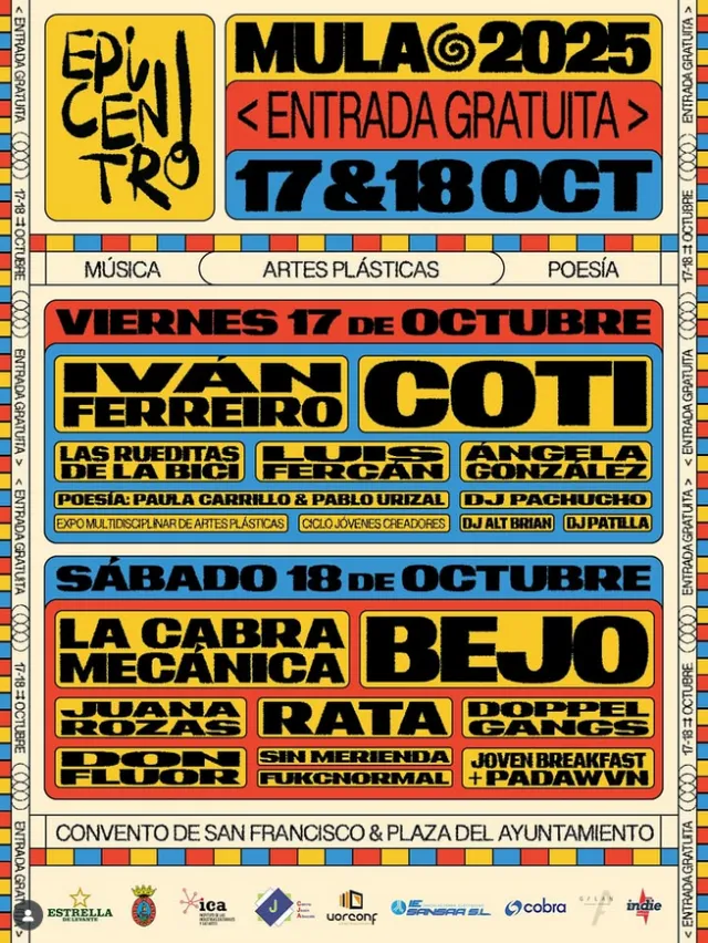 cartel festival epicentro